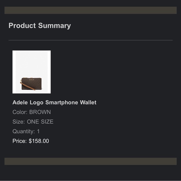 Brown Micheal Kors purse and wallet set - Picture 4 of 5